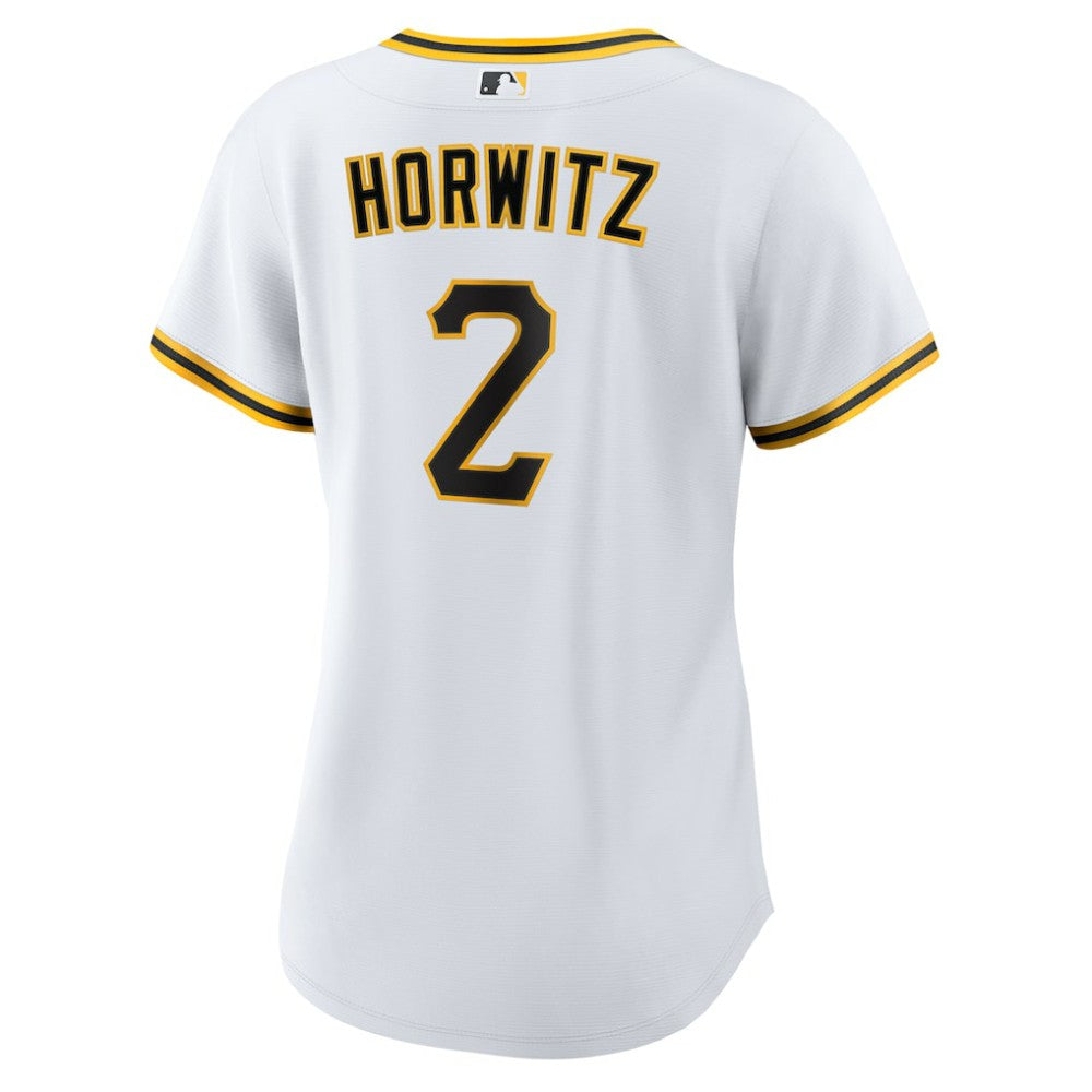 Spencer Horwitz Pittsburgh Pirates Women's Home Replica Jersey White