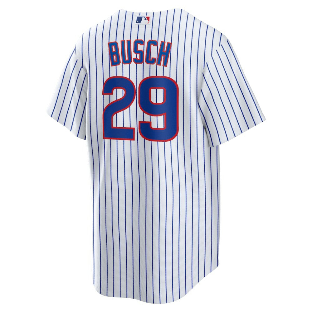 Michael Busch Chicago Cubs Home Replica Jersey White