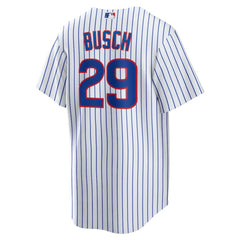 Michael Busch Chicago Cubs Home Replica Jersey White
