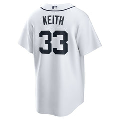 Colt Keith Detroit Tigers Home Replica Jersey White