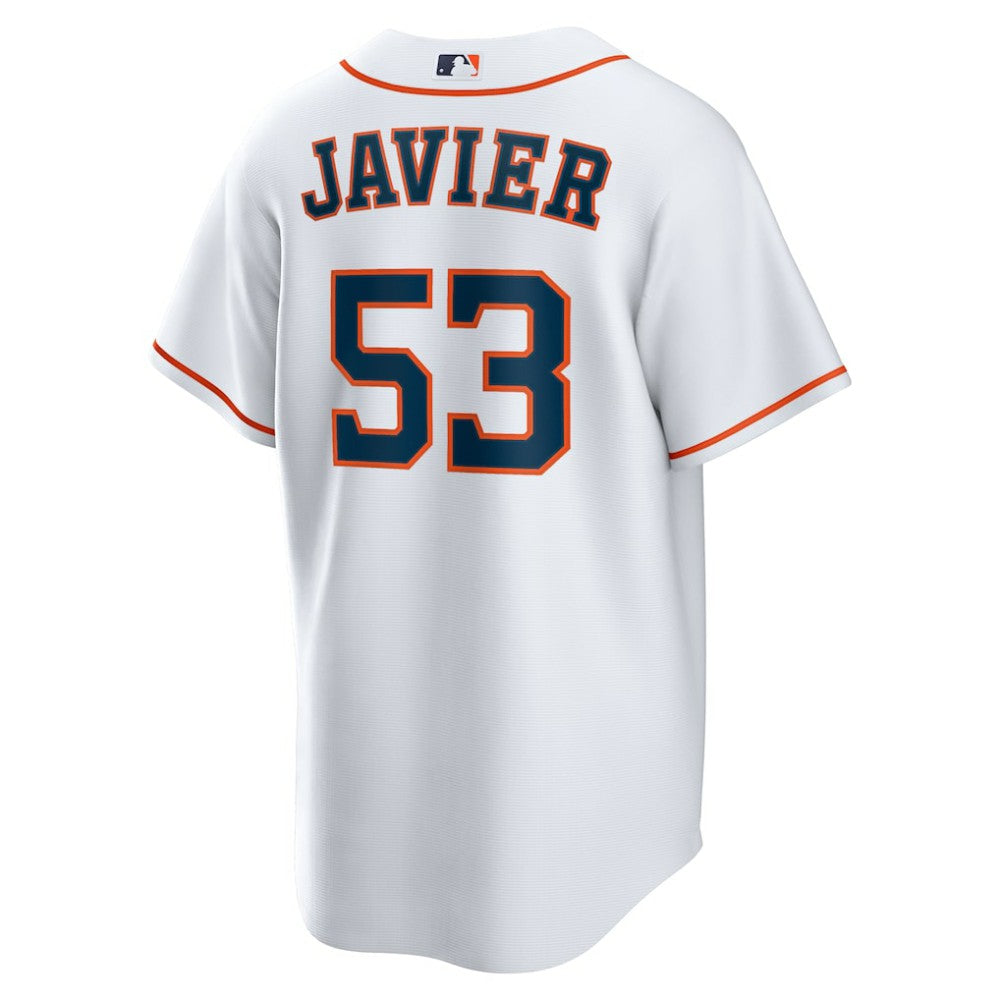Cristian Javier Houston Astros Home Replica Jersey White