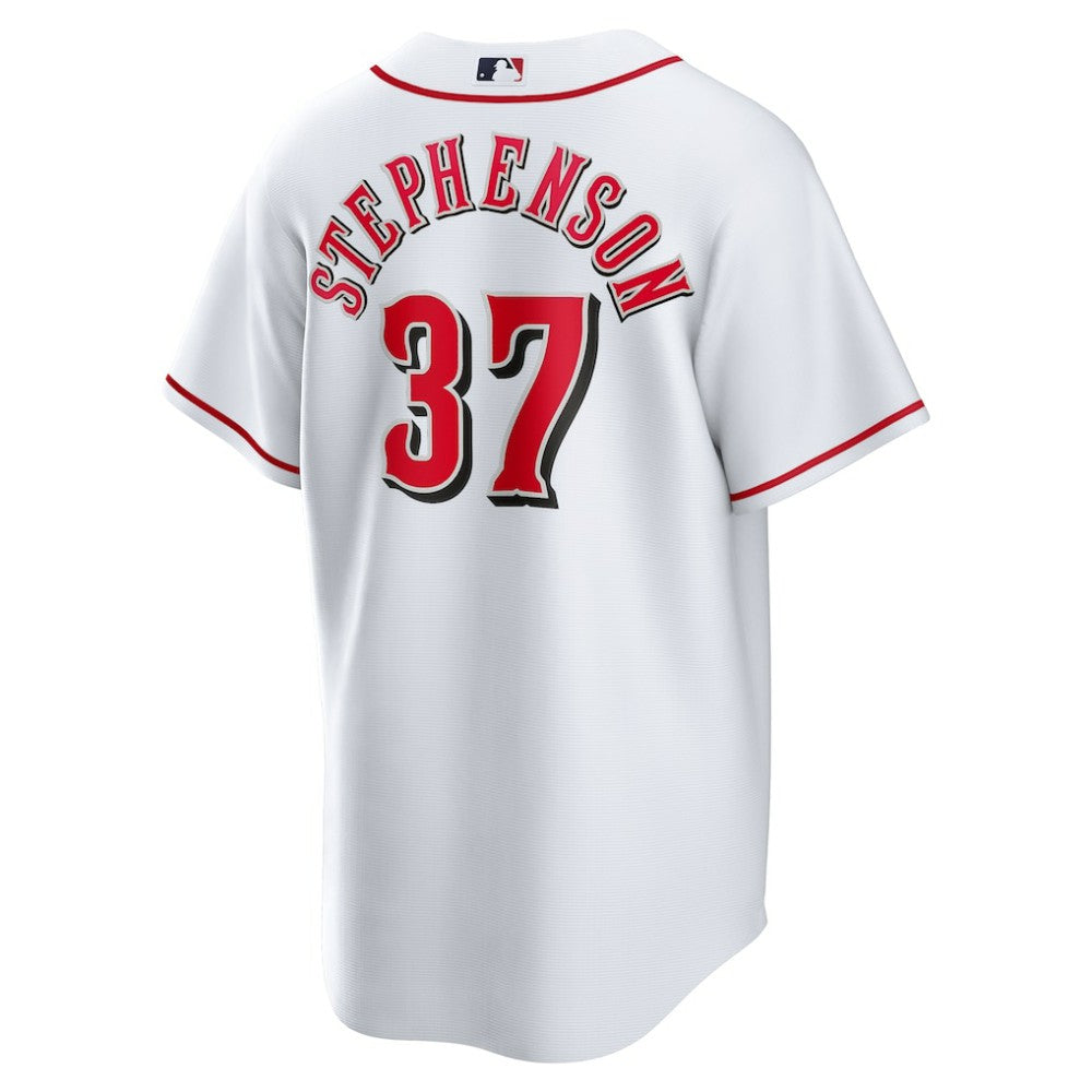 Tyler Stephenson Cincinnati Reds Home Replica Jersey White