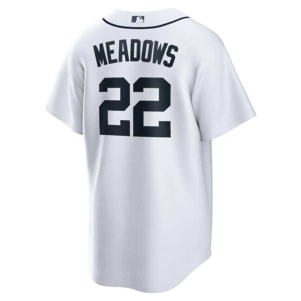 Parker Meadows Detroit Tigers Home Replica Jersey White