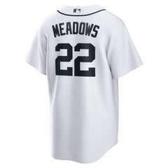 Parker Meadows Detroit Tigers Home Replica Jersey White
