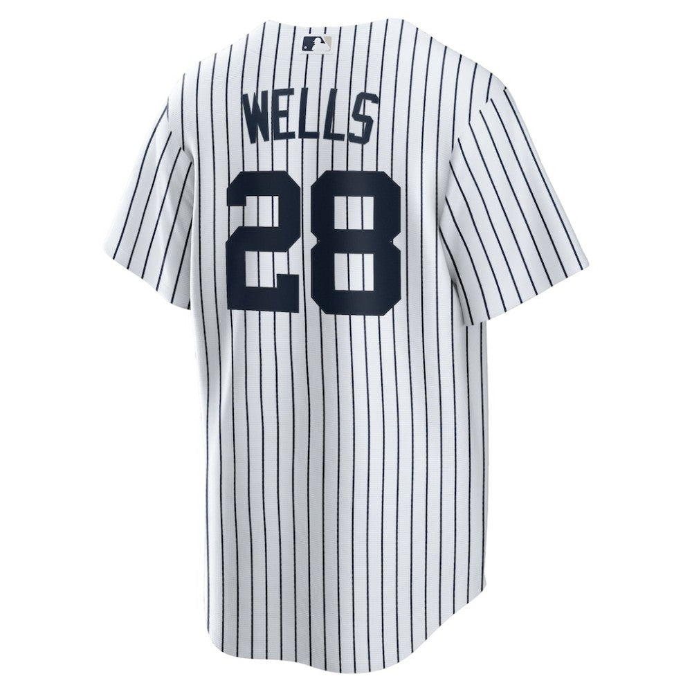 Austin Wells New York Yankees Home Replica Jersey White