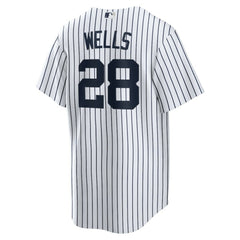 Austin Wells New York Yankees Home Replica Jersey White
