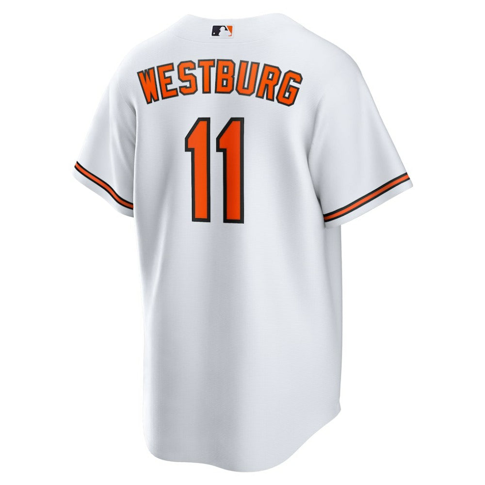 Jordan Westburg Baltimore Orioles Home Replica Jersey White