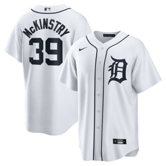 Zach McKinstry Detroit Tigers Home Replica Jersey White