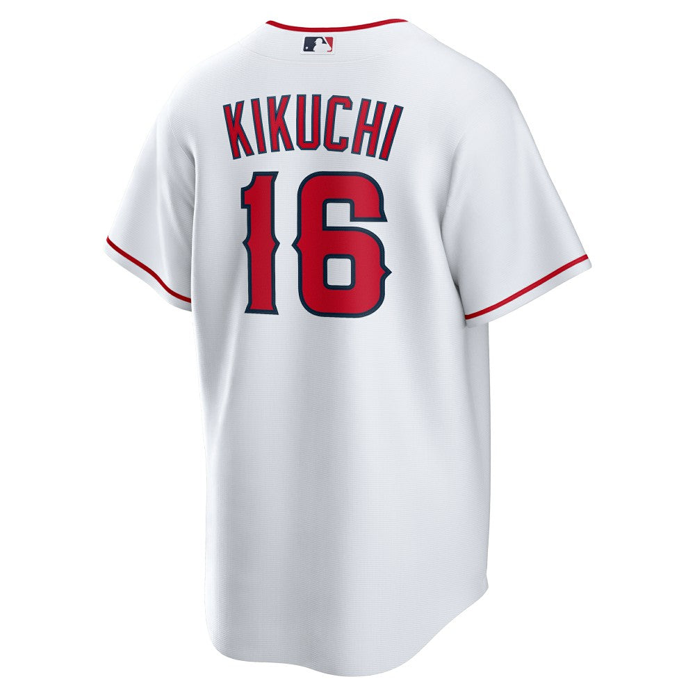 Yusei Kikuchi Los Angeles Angels Home Replica Jersey White