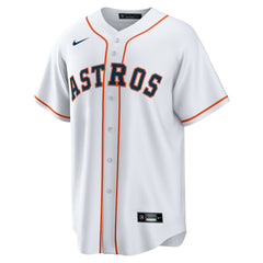 Hunter Brown Houston Astros Home Replica Jersey White