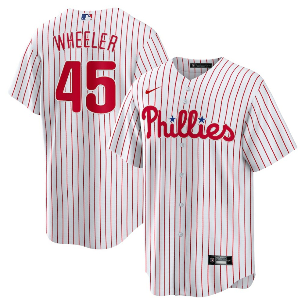 Zack Wheeler Philadelphia Phillies Home Replica Jersey White
