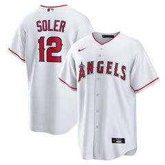 Jorge Soler Los Angeles Angels Home Replica Jersey White