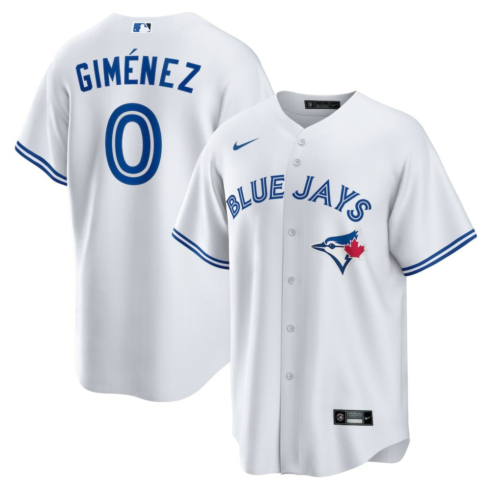 Andres Gimenez Toronto Blue Jays Home Replica Jersey White