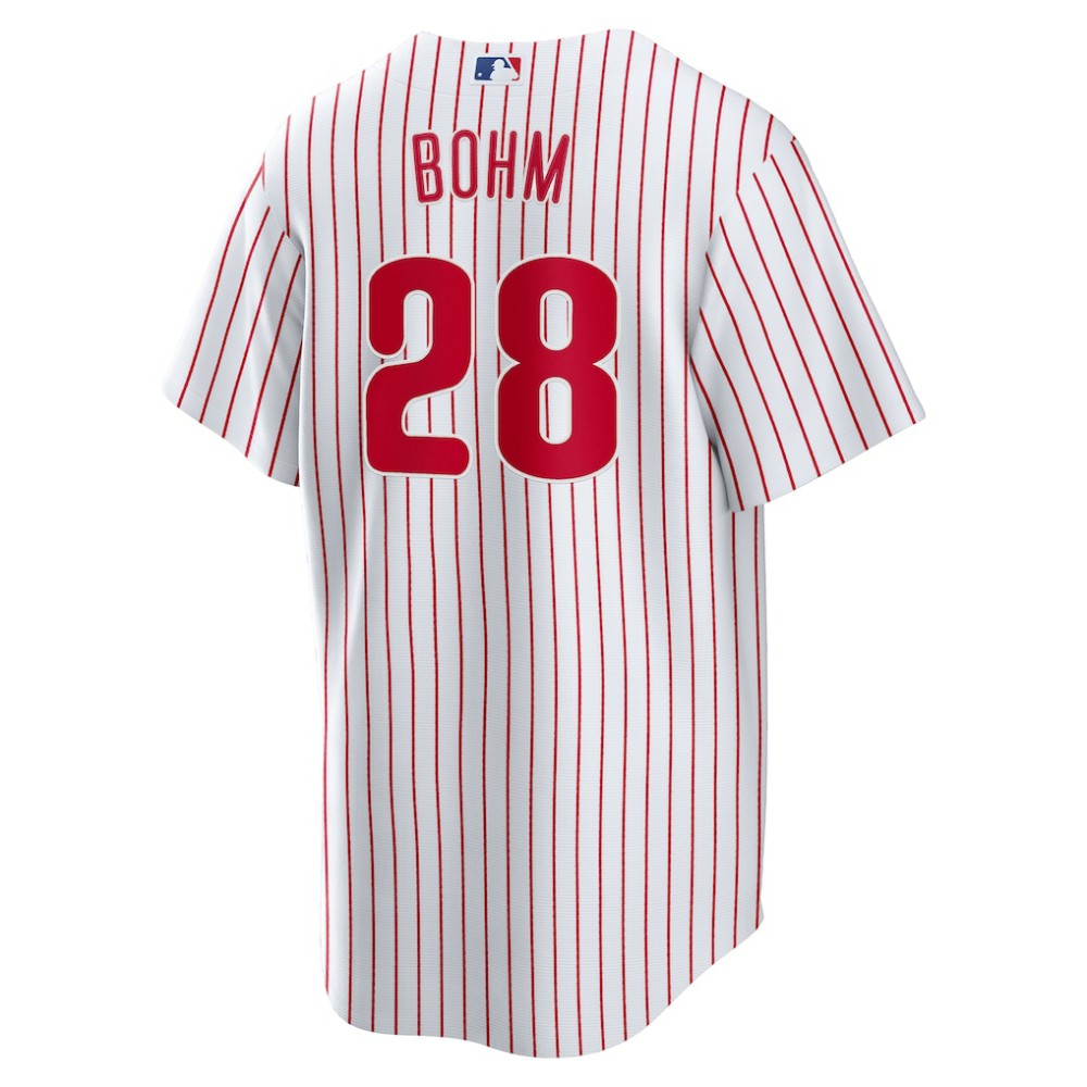 Alec Bohm Philadelphia Phillies Home Replica Jersey White