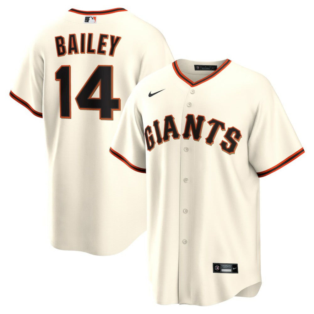 Patrick Bailey San Francisco Giants Home Replica Jersey Cream