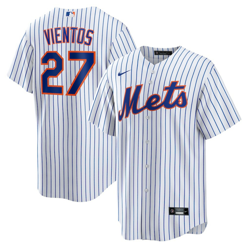 Mark Vientos New York Mets Home Replica Jersey White