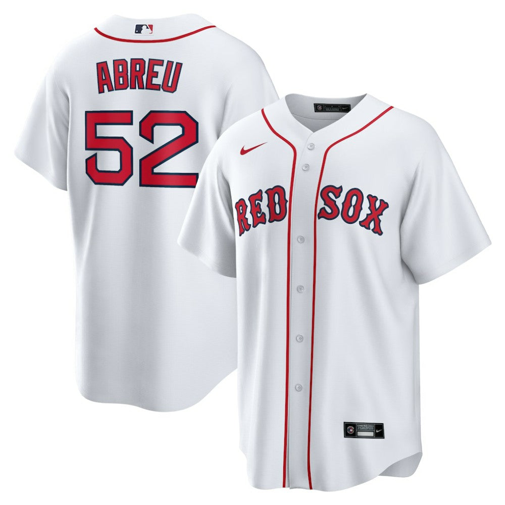 Wilyer Abreu Boston Red Sox Home Replica Jersey White