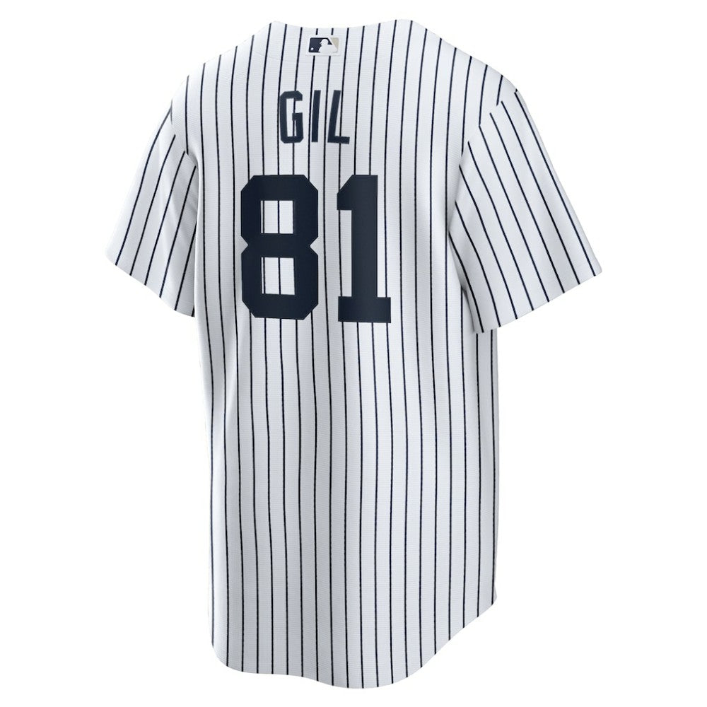 Luis Gil New York Yankees Home Replica Jersey White