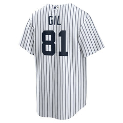 Luis Gil New York Yankees Home Replica Jersey White