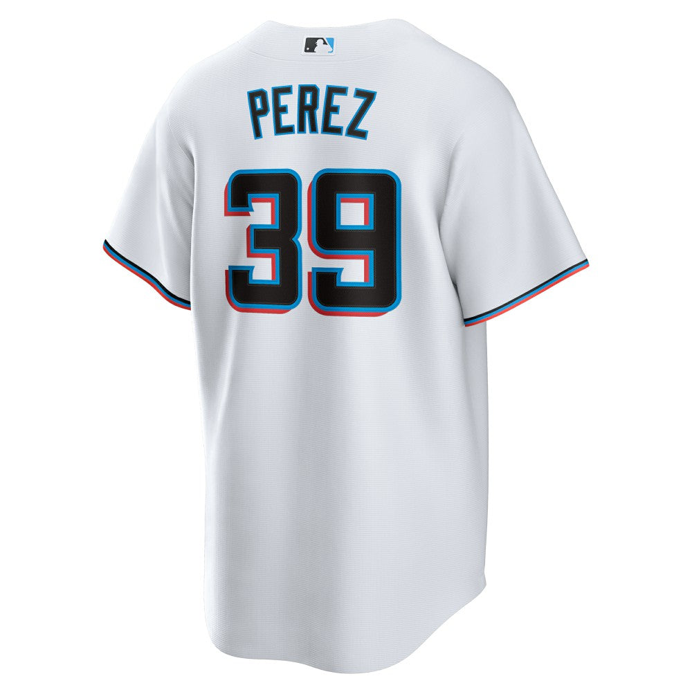 Eury Perez Miami Marlins Home Replica Jersey White