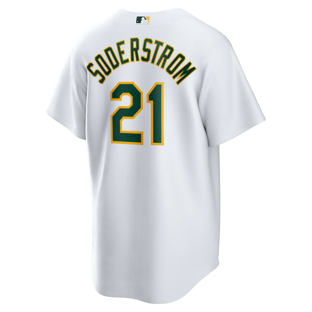Tyler Soderstrom Athletics Home Replica Jersey White