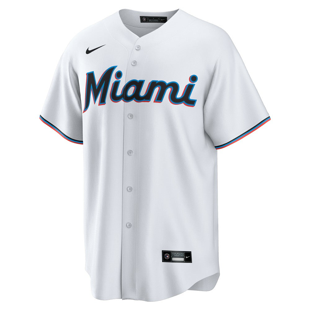 Kyle Stowers Miami Marlins Home Replica Jersey White