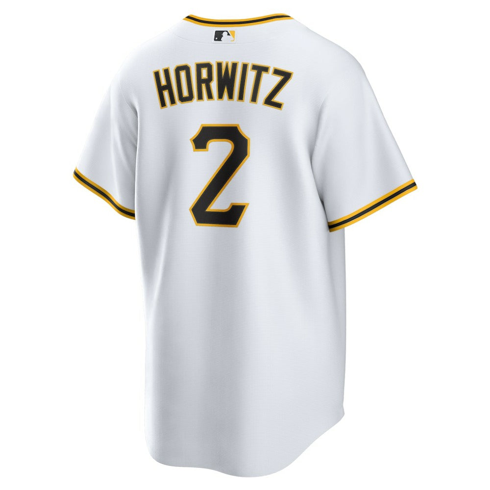 Spencer Horwitz Pittsburgh Pirates Home Replica Jersey White