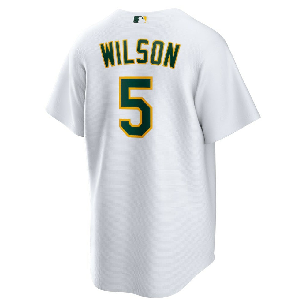 Jacob Wilson Athletics Home Replica Jersey White