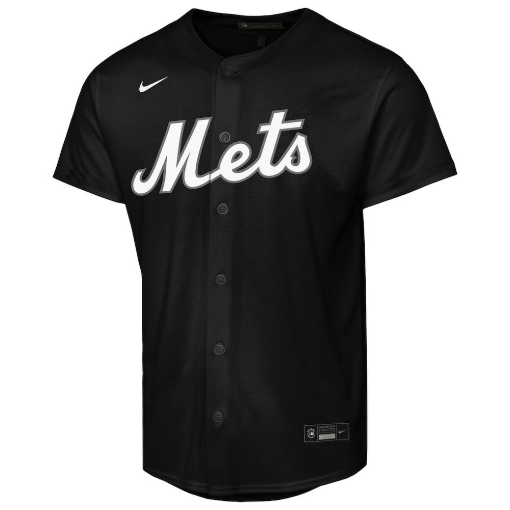 Juan Soto New York Mets  Youth Replica Fashion Jersey Black
