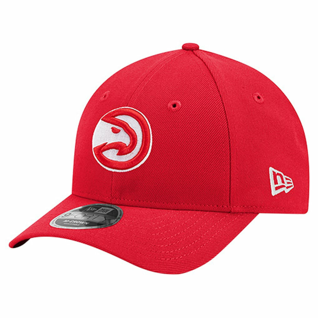 Atlanta Hawks 9FORTY Stock M-Crown Adjustable Hat - Red online