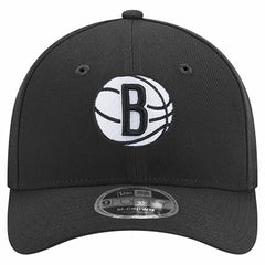 Brooklyn Nets 9FORTY Stock M-Crown Adjustable Hat - Black on sale