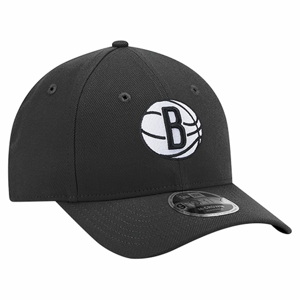 Brooklyn Nets 9FORTY Stock M-Crown Adjustable Hat - Black on sale