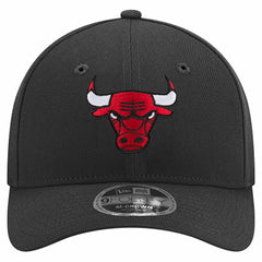 Chicago Bulls 9FORTY Stock M-Crown Adjustable Hat - Black cheap
