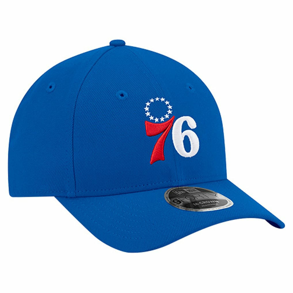 Philadelphia 76ers 9FORTY Stock M-Crown Adjustable Hat - Royal on sale