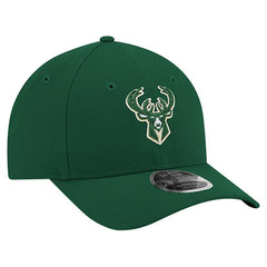 Milwaukee Bucks 9FORTY Stock M-Crown Adjustable Hat - Hunter Green shop