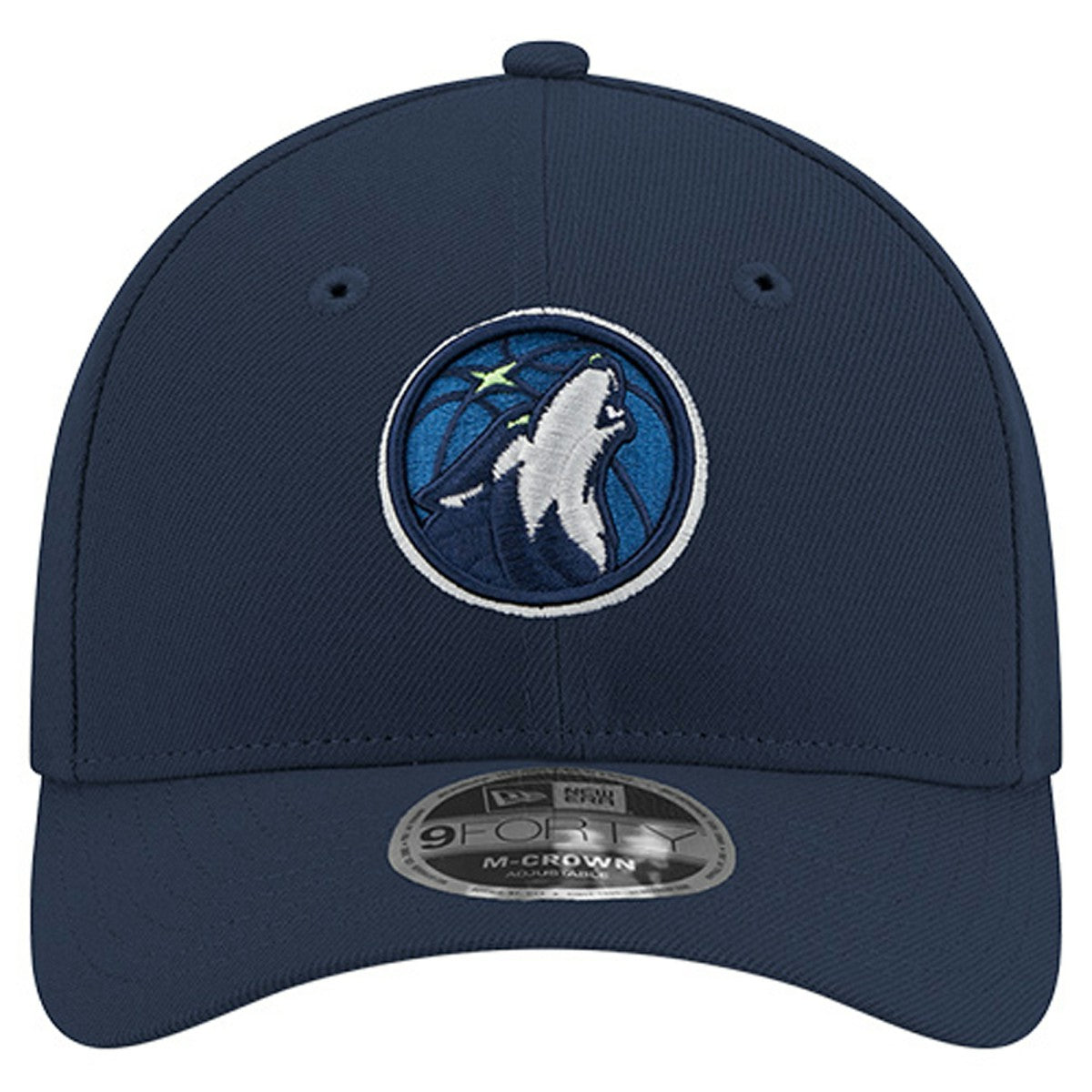 Minnesota Timberwolves 9FORTY Stock M-Crown Adjustable Hat - Navy discount