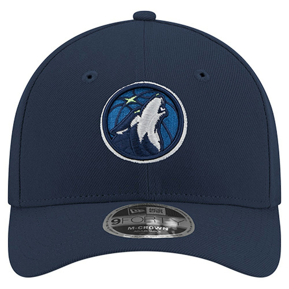 Minnesota Timberwolves 9FORTY Stock M-Crown Adjustable Hat - Navy discount
