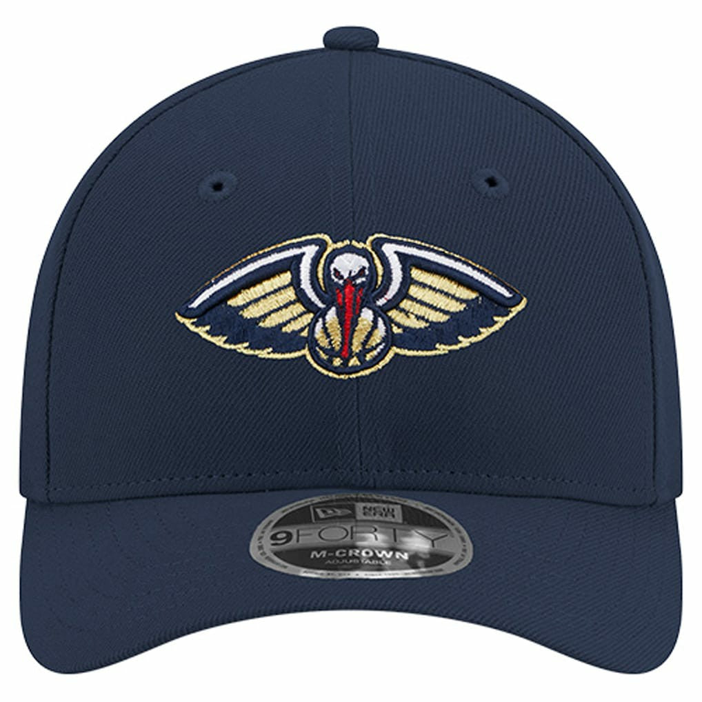 New Orleans Pelicans 9FORTY Stock M-Crown Adjustable Hat - Navy on sale