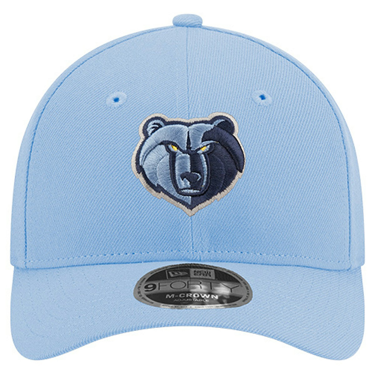 Memphis Grizzlies 9FORTY Stock M-Crown Adjustable Hat - Light Blue discount