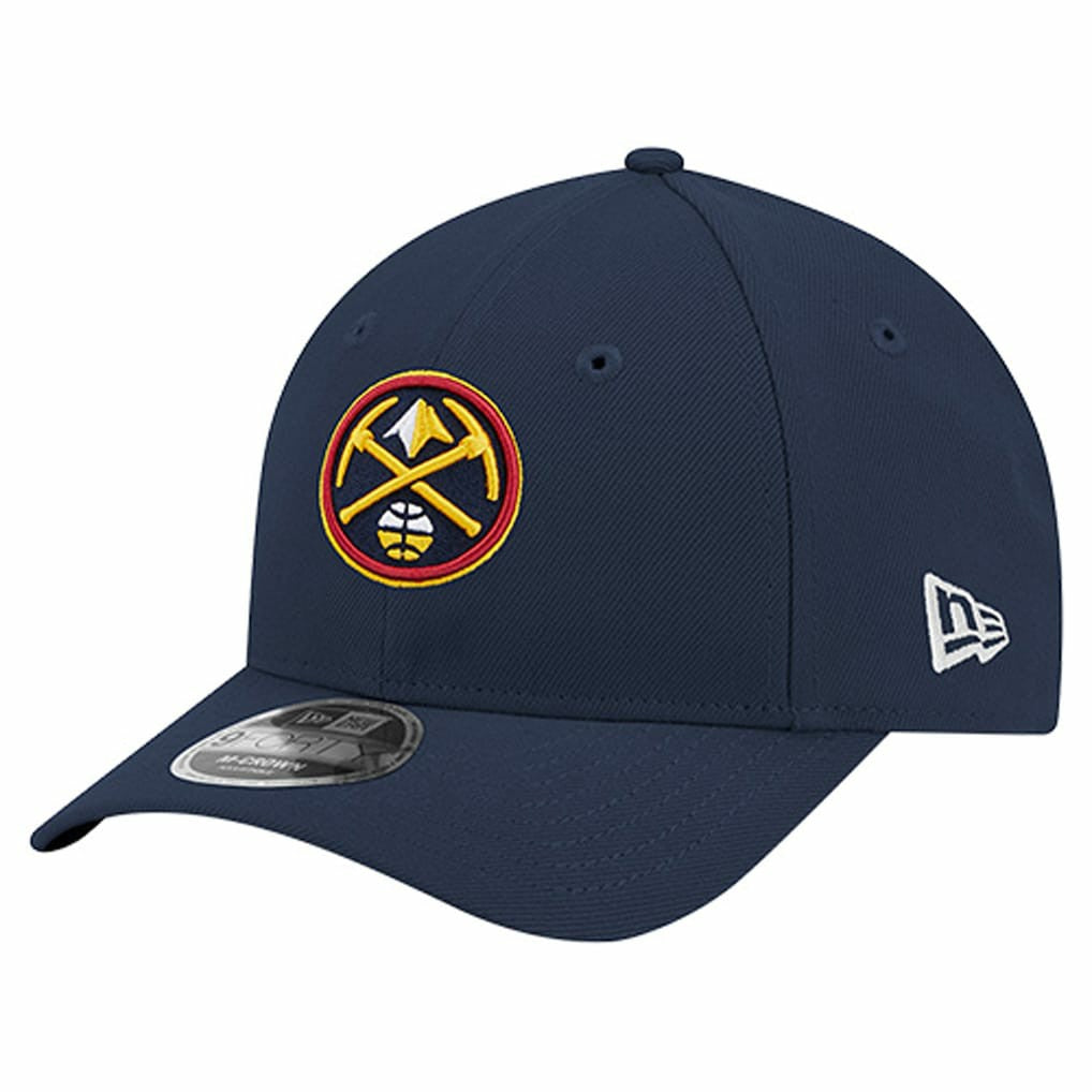 Denver Nuggets 9FORTY Stock M-Crown Adjustable Hat sale - Navy shop