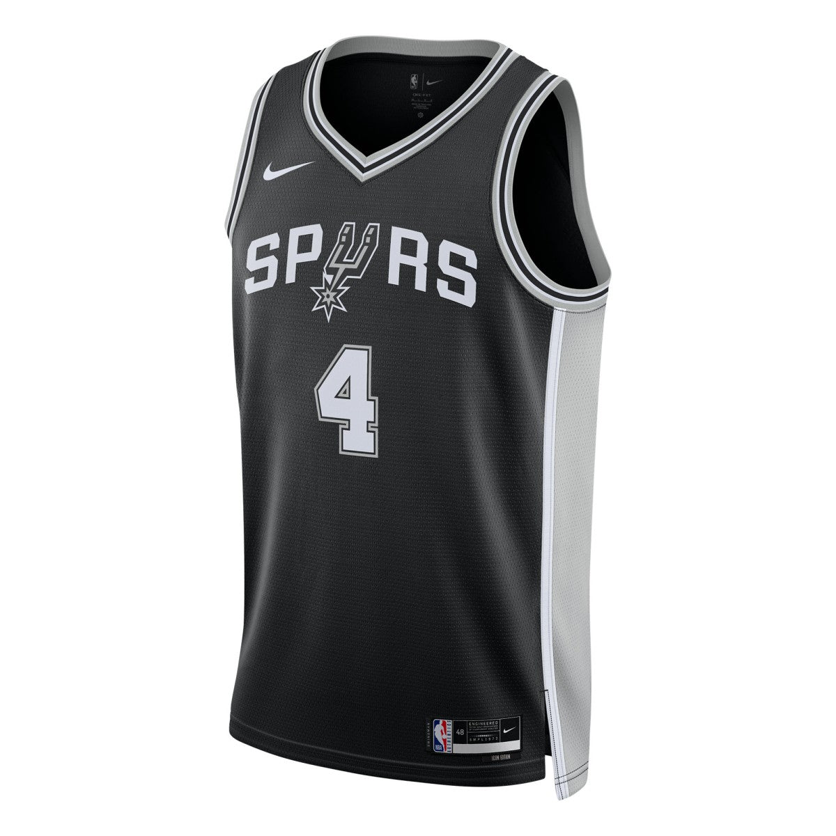 De'Aaron Fox San Antonio Spurs Unisex Swingman Player Jersey - Icon Edition - Black on sale