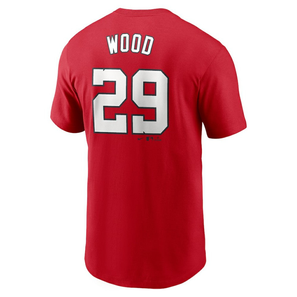 James Wood Washington Nationals Fuse Name & Number T-Shirt Red