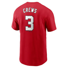 Dylan Crews Washington Nationals Fuse Name & Number T-Shirt Red