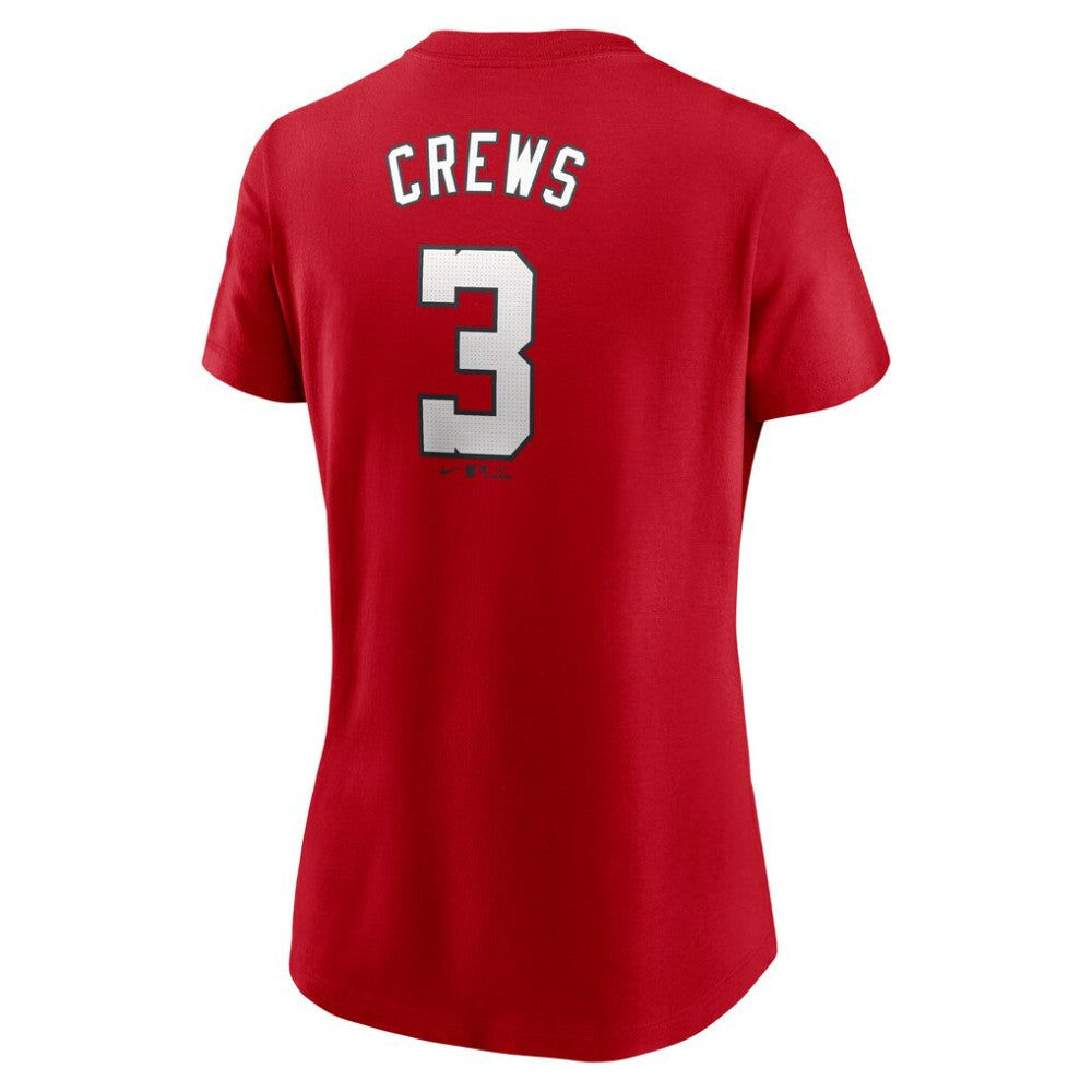 Dylan Crews Washington Nationals Women's Cooperstown Collection Fuse Name & Number T-Shirt Red