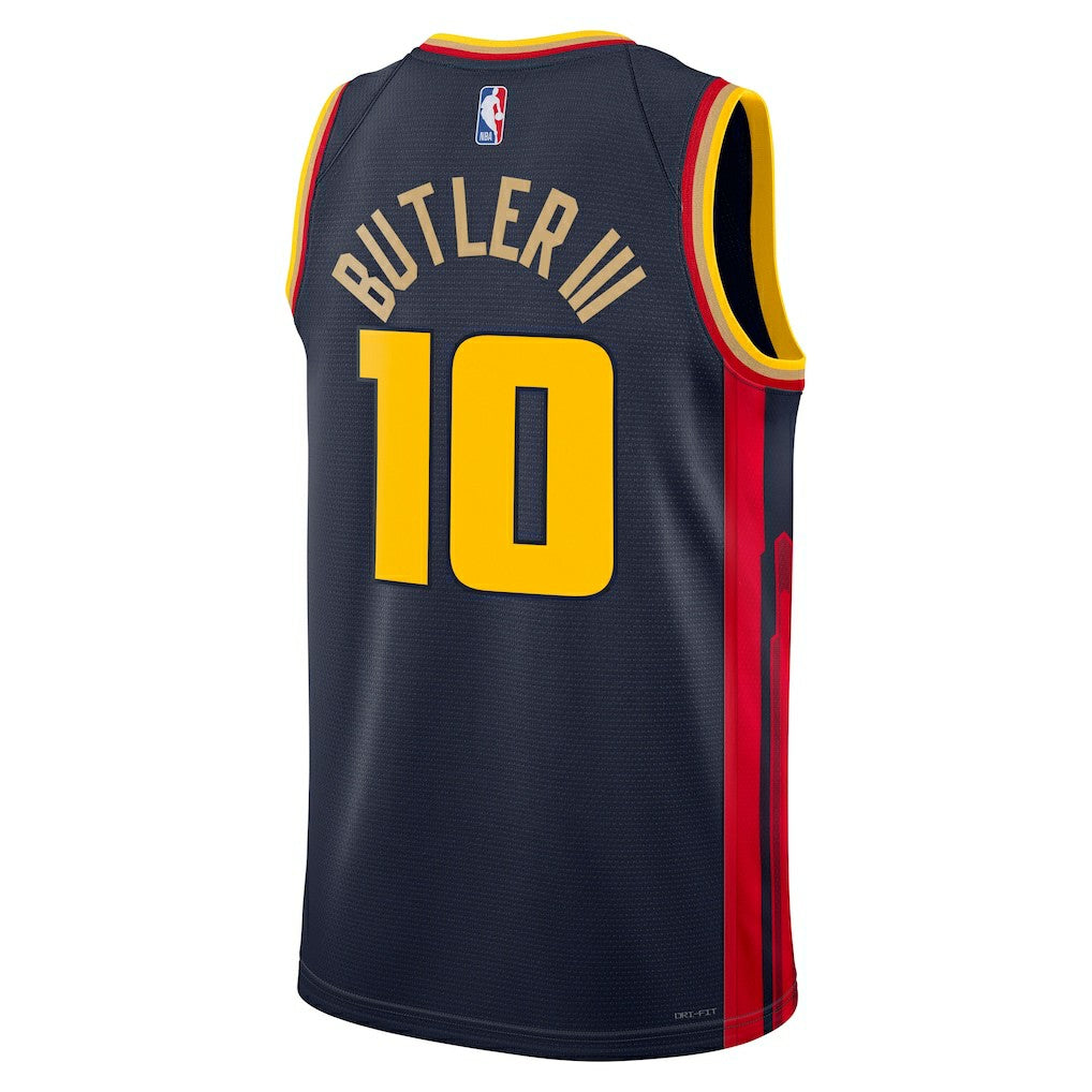 Jimmy Butler Golden State Warriors Unisex Swingman Jersey sale - City Editi- Navy outlet