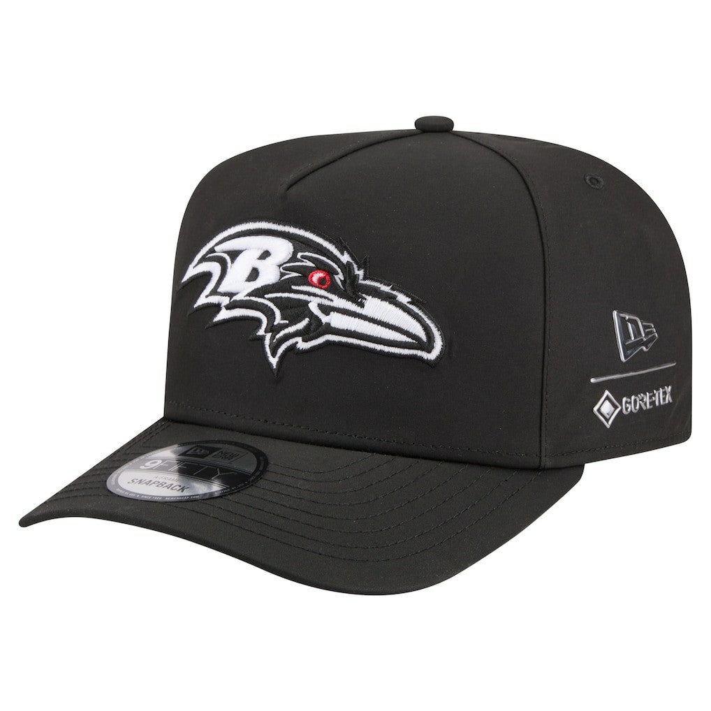 Baltimore Ravens New Era Gore-Tex A-Frame 9FIFTY Adjustable Hat - Black outlet