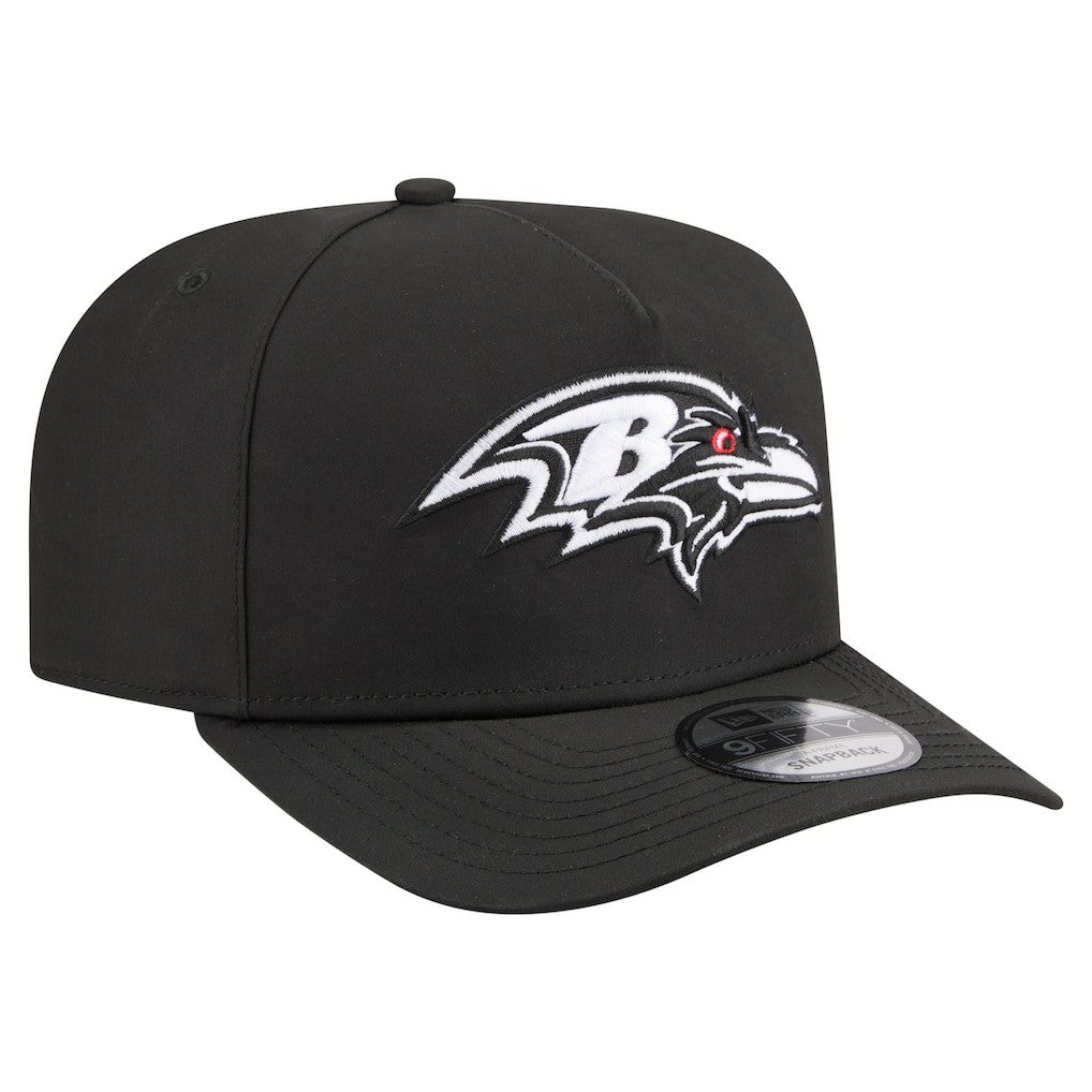 Baltimore Ravens New Era Gore-Tex A-Frame 9FIFTY Adjustable Hat - Black outlet
