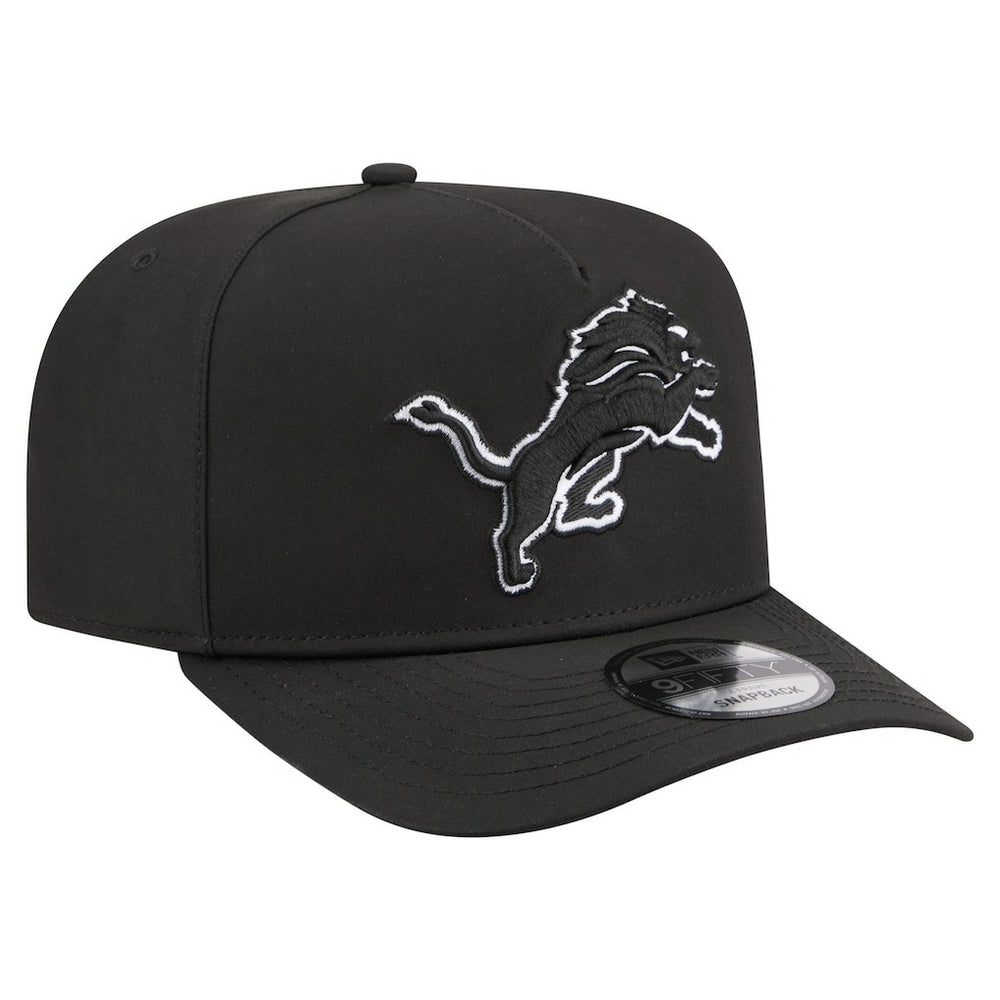 Detroit Lions New Era Gore-Tex A-Frame 9FIFTY Adjustable Hat - Black cheap