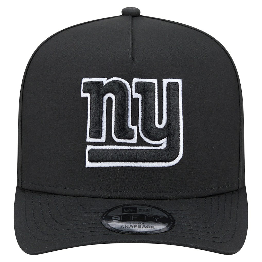 New York Giants New Era Gore-Tex A-Frame 9FIFTY Adjustable Hat - Black discount