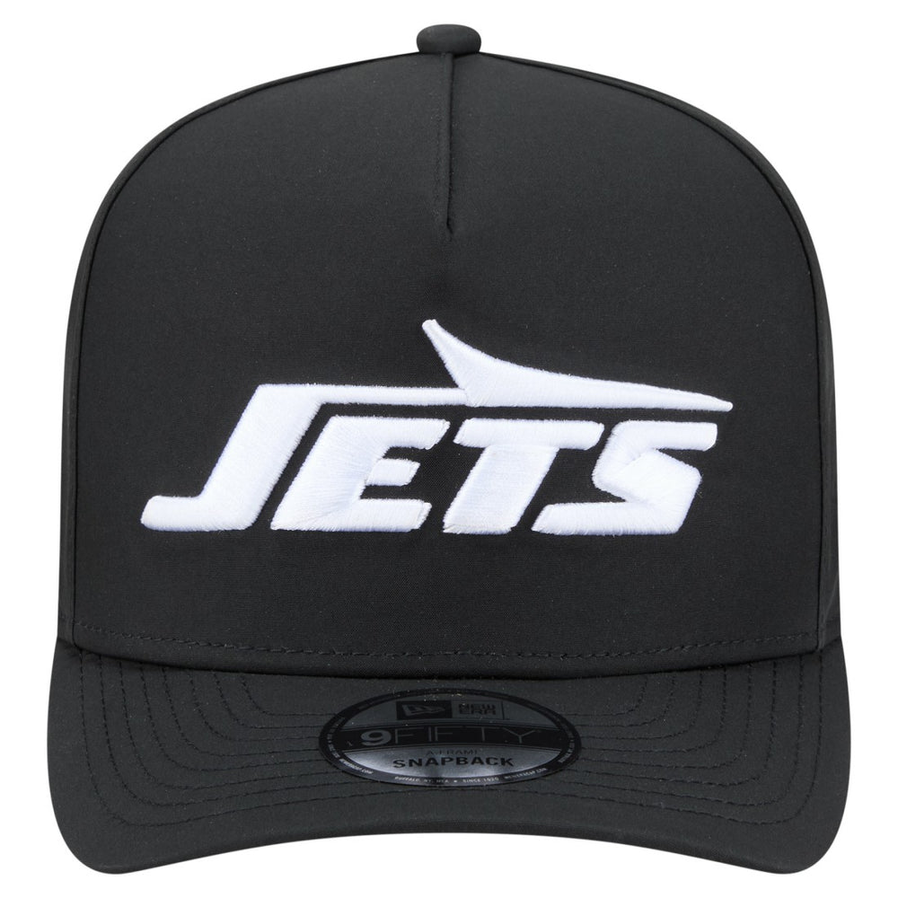 New York Jets New Era Gore-Tex A-Frame 9FIFTY Adjustable Hat - Black for sale